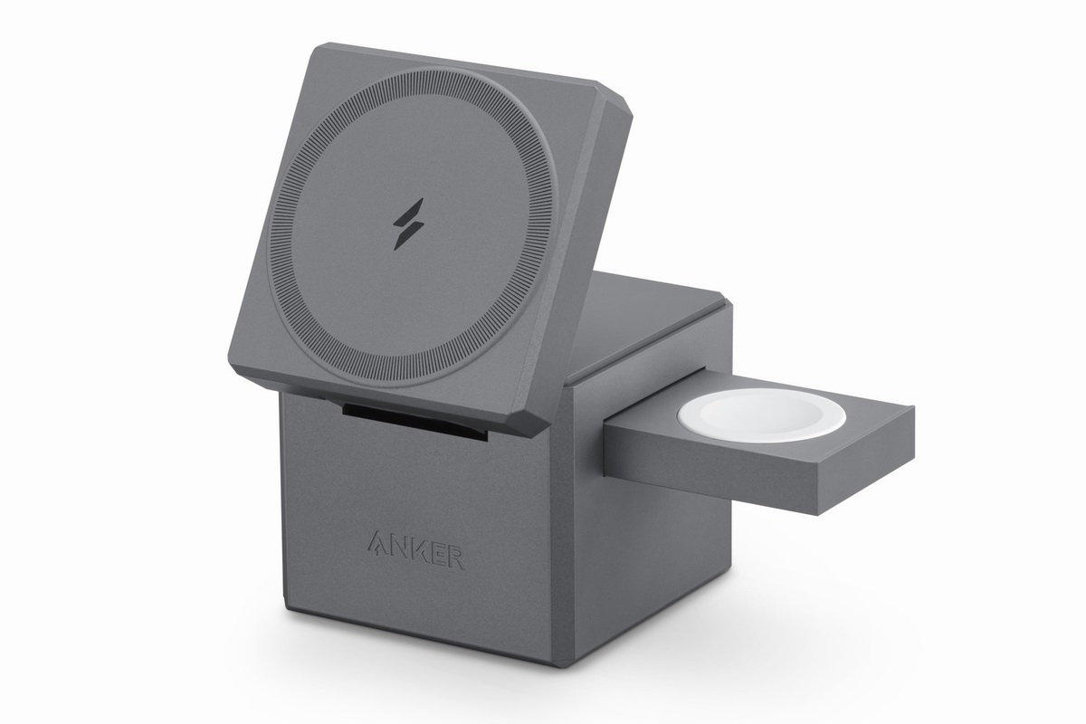 Anker推出三合一磁力魔方，苹果认证三设备同时充-充电头网