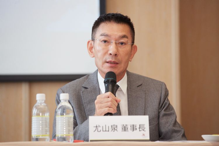 台湾车用4D成像雷达强手崭露头角，图为为升电装董事长尤山泉。李建梁摄