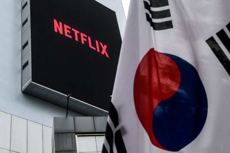 Netflix独霸韩国市场，且持续扩大韩国内容投资。法新社
