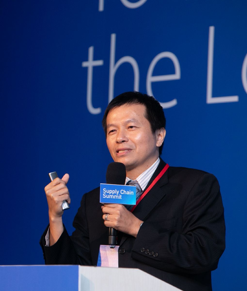 富士康集团环保长洪荣聪。符世旻摄