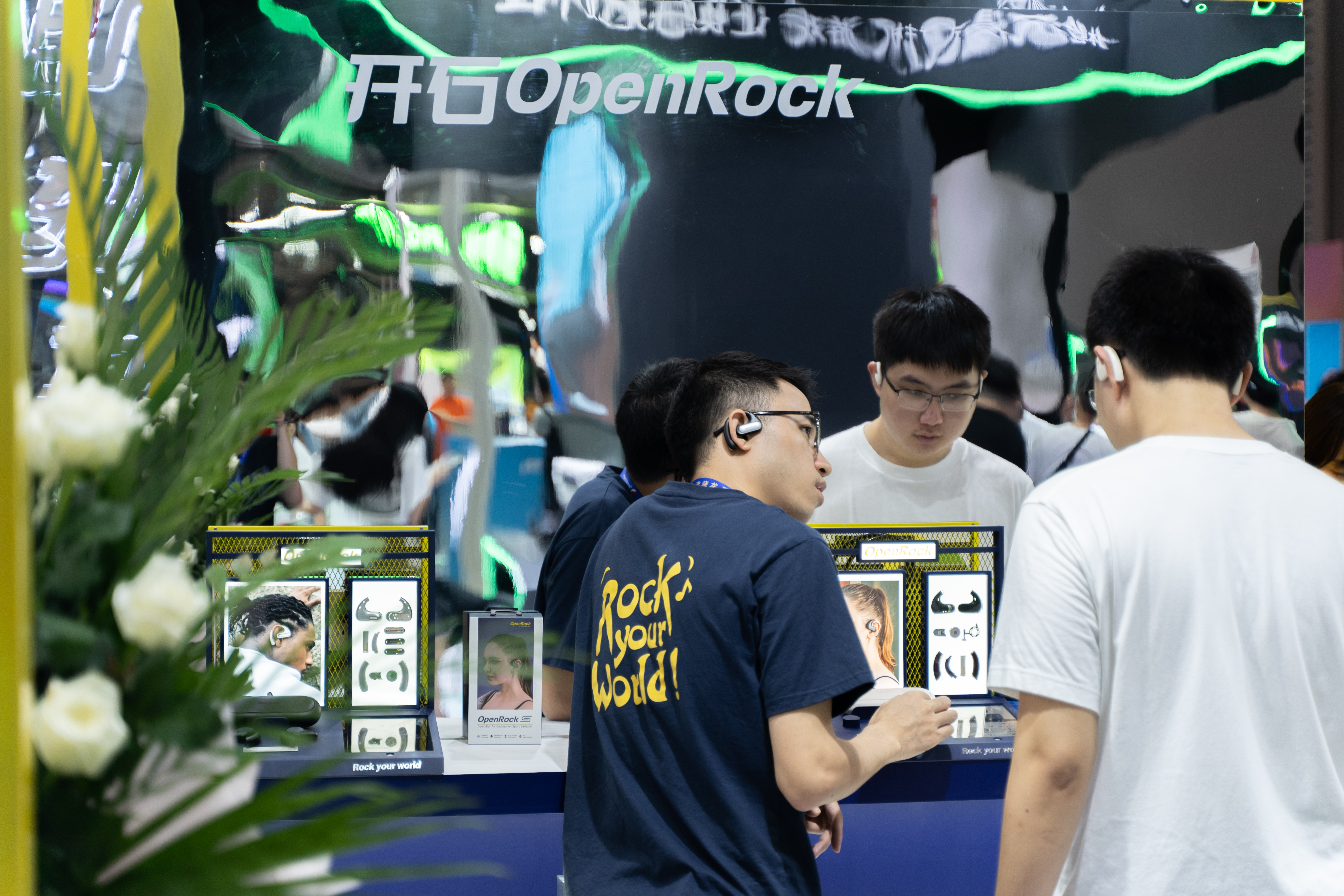 开石携新品OpenRock S亮相ChinaJoy，声学造诣再突破，听觉体验再升级！-我爱音频网