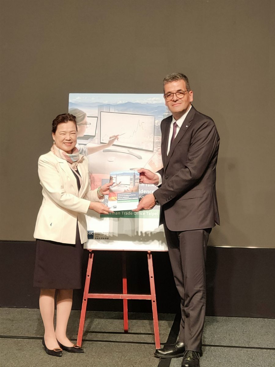 逾四成德商续投台湾 经长：产业互补双赢