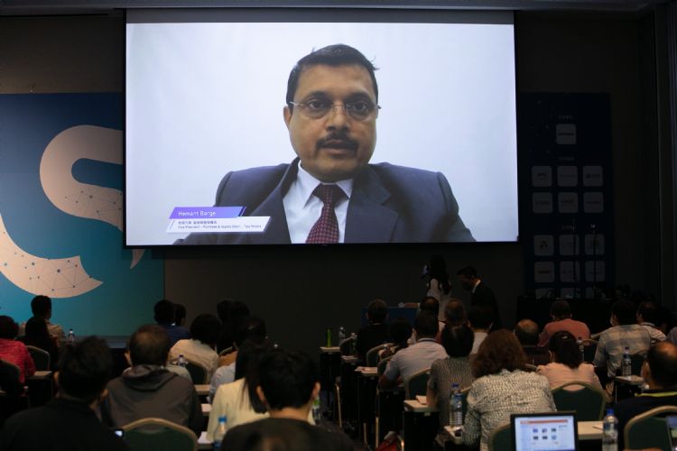 塔塔汽车供应链暨采购副总裁Hemant Barge。舒能翊摄
