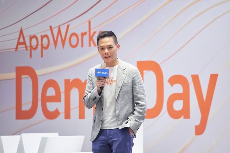 AppWorks董事长暨合伙人、台湾大哥大总经理林之晨出席Demo Day。李建梁摄