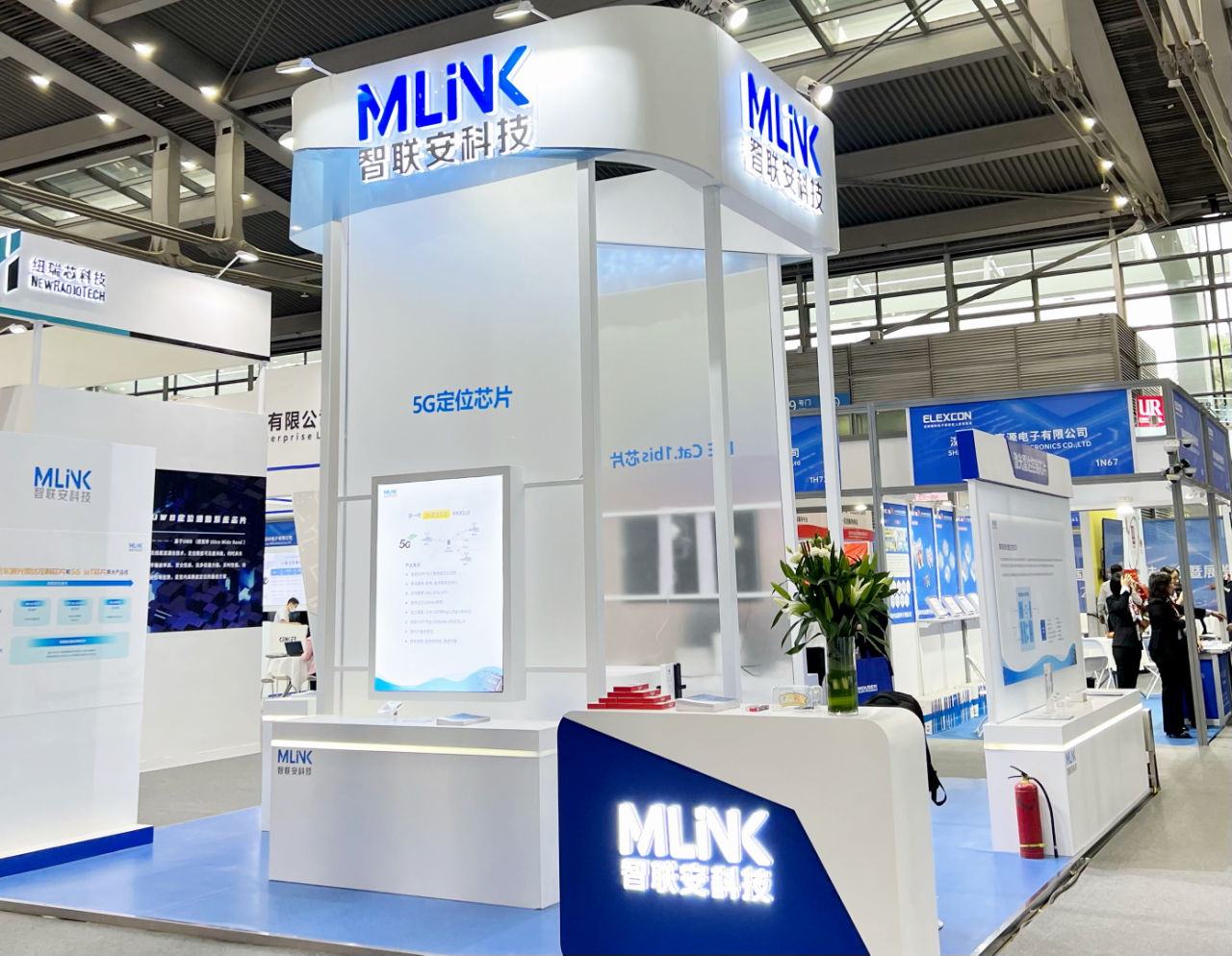 5G IoT + 汽车激光雷达控制芯片，智联安重磅亮相ELEXCON 2022