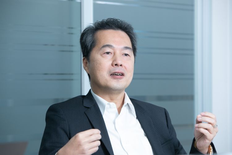 NetApp台湾总经理林松源指出，2023年科技产业不确定因素高，然储存有望持续成长。符世旻摄