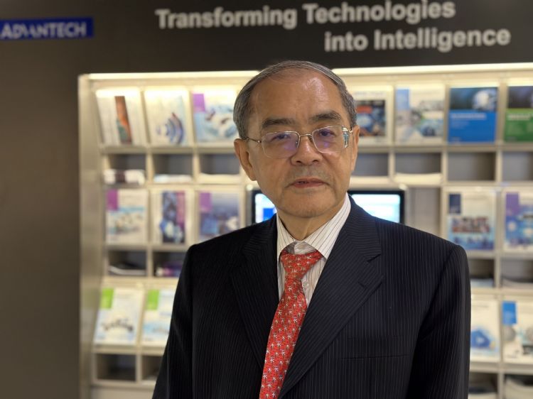 研华董事长刘克振。杜念鲁摄