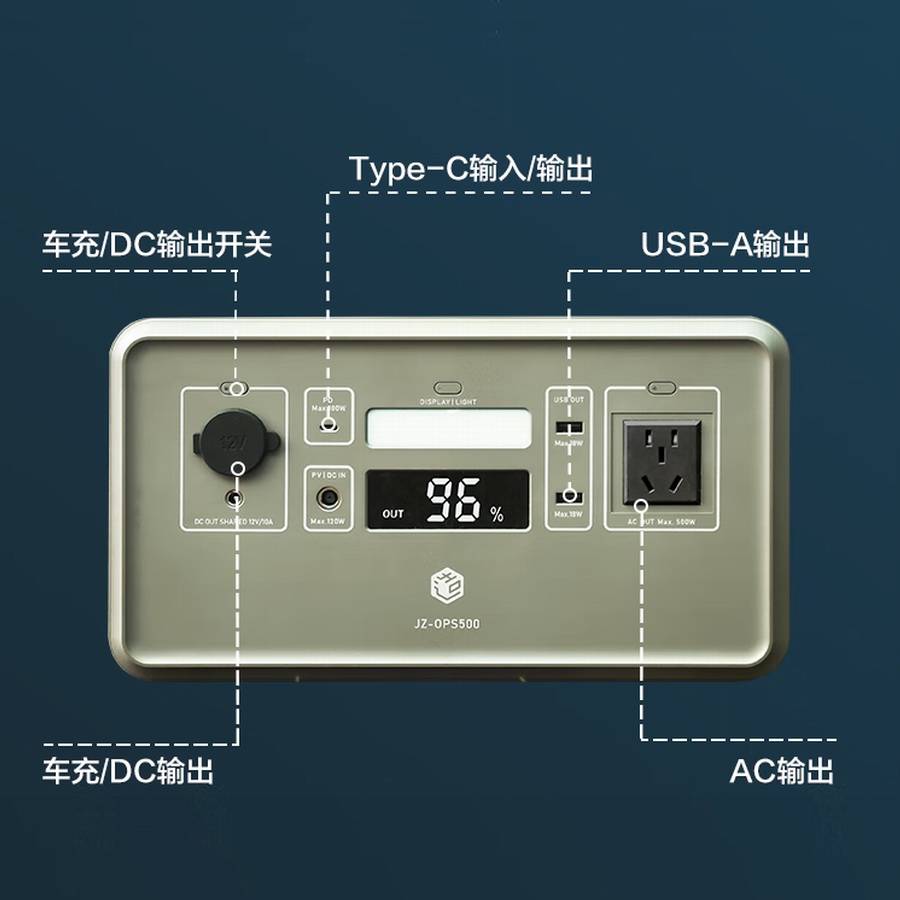 露营神器仅需999元，京东京造500W户外电源新品上市-充电头网