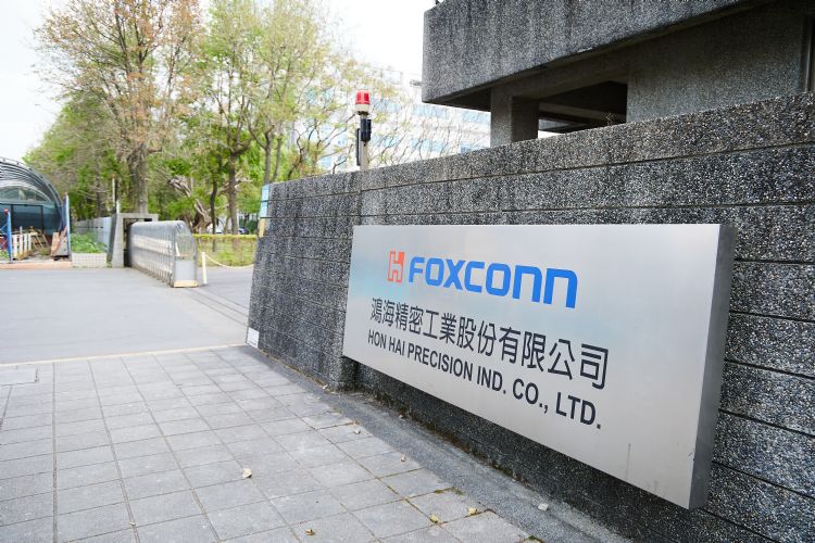 由于基期较高，富士康预期2023年第2季将呈现季减与年减。李建梁摄（数据照）