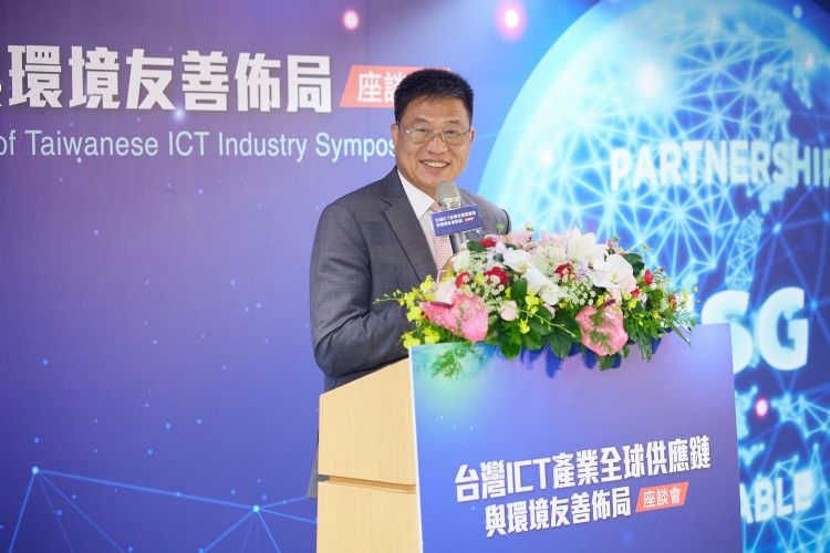 台北市电脑公会理事长彭双浪。李建梁摄