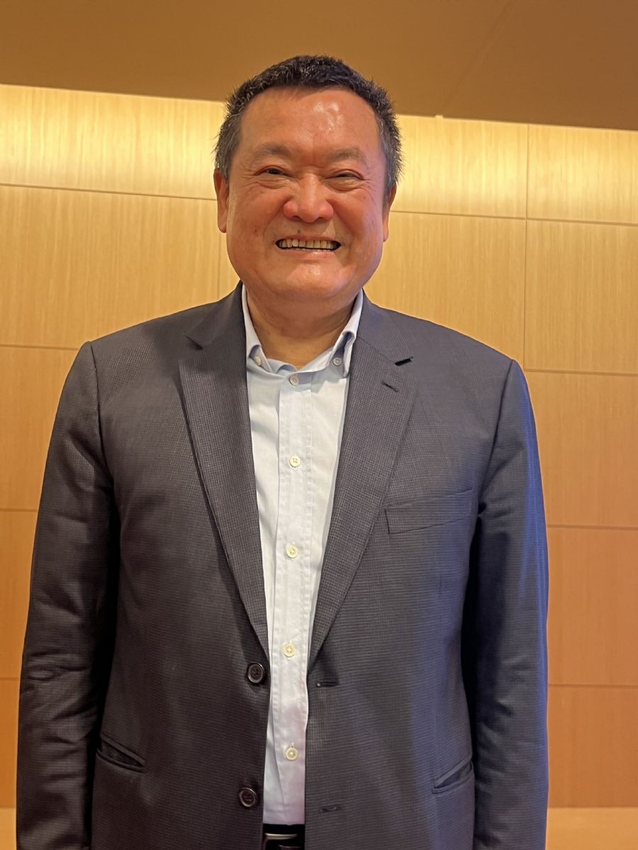 奇鋐董事长沈庆行指出，AI服务器散热需求高。李立达摄