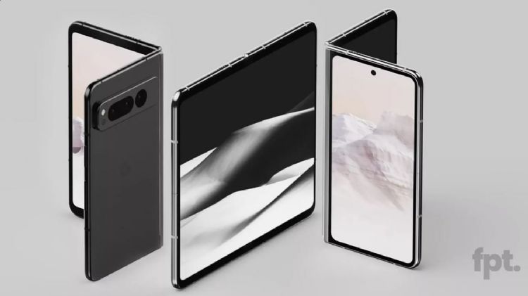 Google首款折叠机问世？Pixel Fold渲染图流出