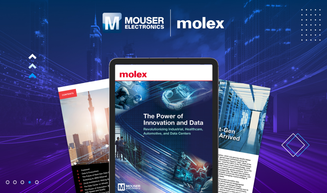 贸泽电子与Molex携手推出全新电子书