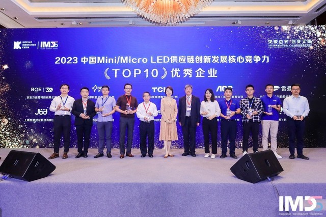 2023国际Mini/MicroLED供应链创新发展峰会召开，AOC入围核心竞争力榜单！