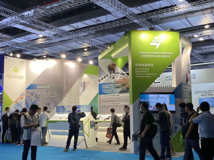CMEF 2023亚源科技展示全系列医疗电源。亚源科技