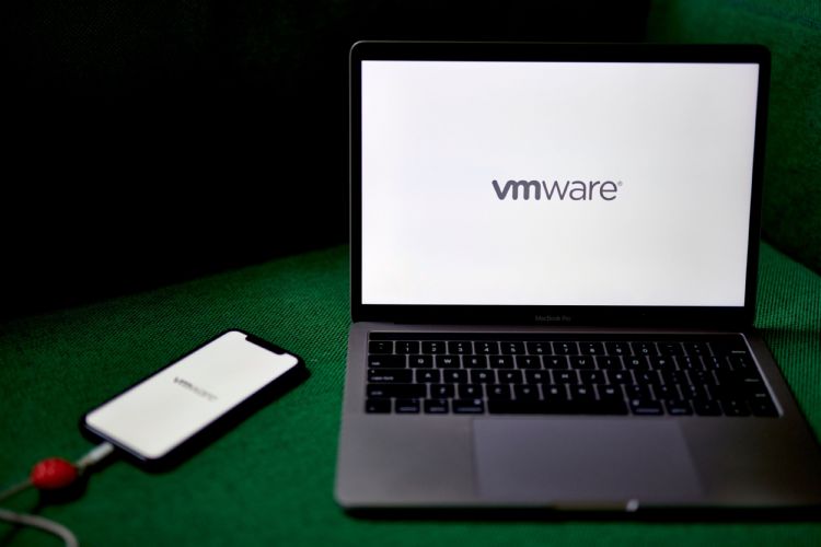 VMware股价逼近博通购并价。法新社