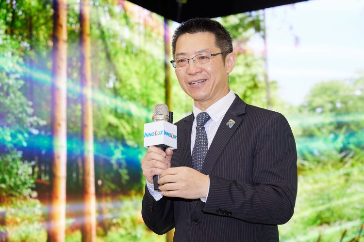 群创董事长洪进扬。李建梁摄（数据照）