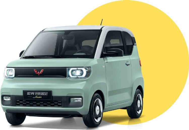 五菱宏光Mini EV系列为畅销车款之一。五菱