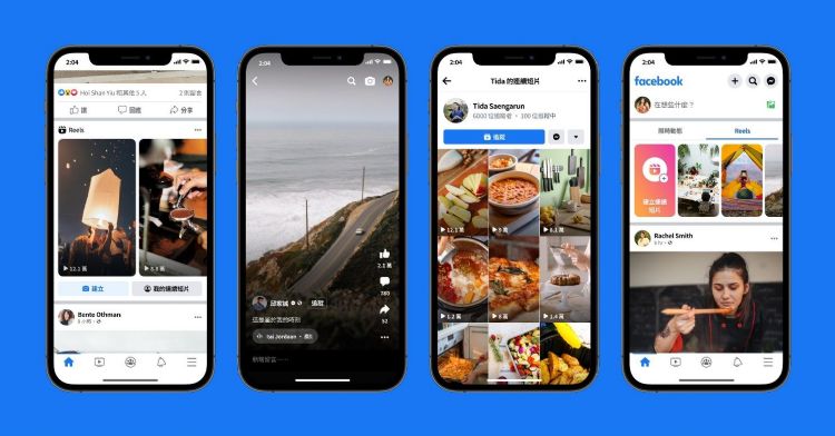 Meta宣布短影音服务Facebook Reels在台上线。Meta