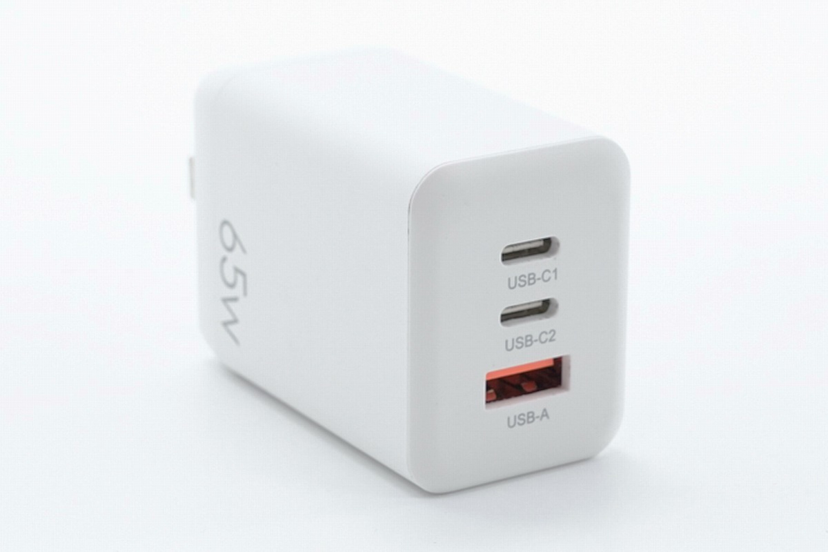 古石推出65w 2C1A氮化镓充电器，双路AC-DC设计高效低温-充电头网