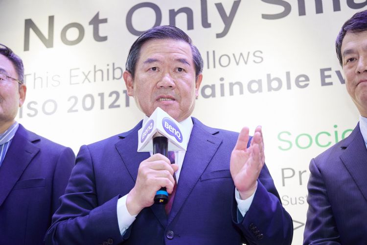 佳世达董事长陈其宏。李建梁摄（数据照）