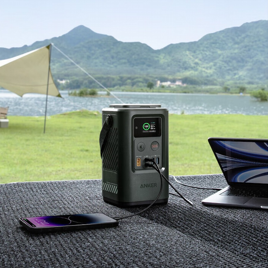 Anker 548移动电源上市，60000mAh超长续航87W多口快充-充电头网