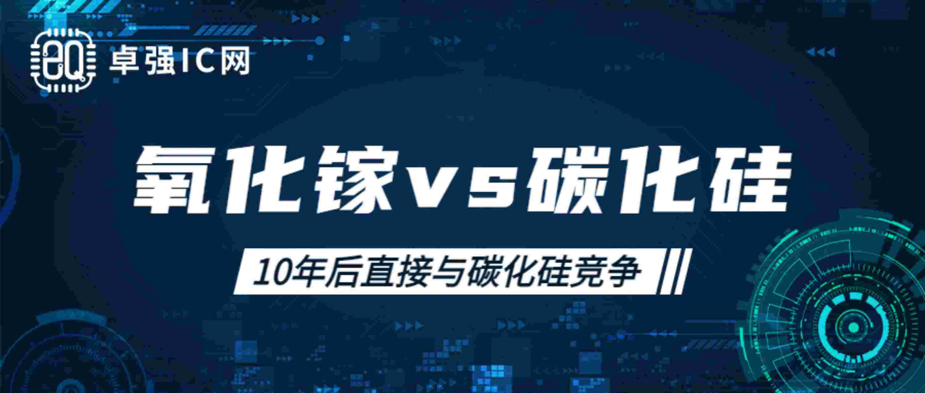 卓强芯视野： 氧化镓：10年后将直接与碳化硅竞争
