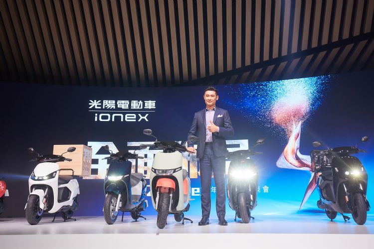 光阳全面布局Ionex 3.0 再推6款全新电动摩托车