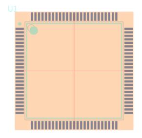 STM32F417VET6脚印