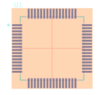 TMS320F28035PAGT脚印