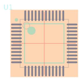 STM32F373C8T6脚印