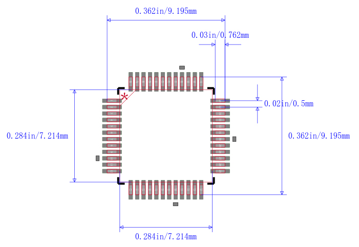 STM32F373C8T6封装