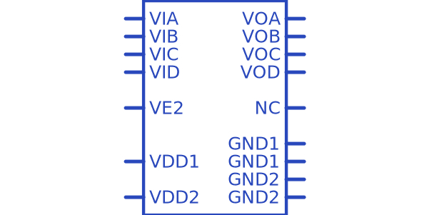 ADUM3400ARWZ符号