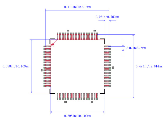 STM32F103RET6封装