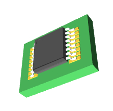 SN74CB3Q3257PWR 3D模型
