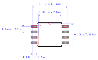 N25Q128A13ESE40F封装