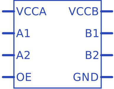 TXS0102DCUR符号