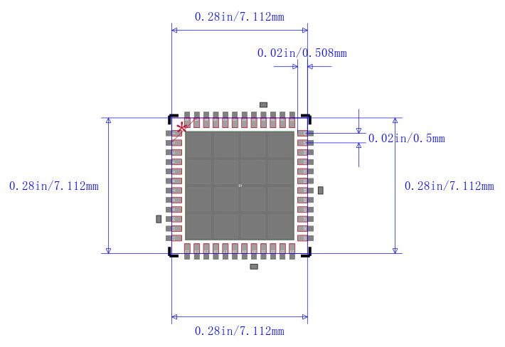 STM32F401CEU6封装