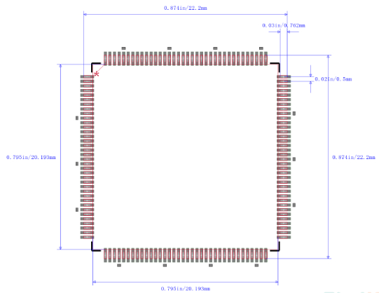 STM32F407ZGT6封装