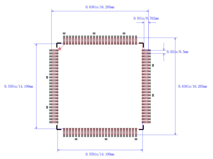 STM32F103ZDT6封装