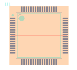 STM32F205RGT6W脚印