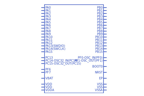 STM32F051C4U6符号