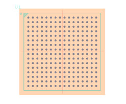XC3S1400A-4FTG256C脚印