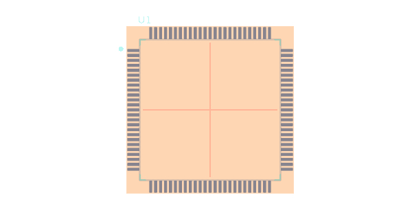 STM32F777VIT6焊垫