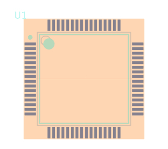 STM32F205RCT6脚印