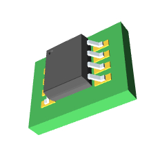 INA219AIDR 3D模型