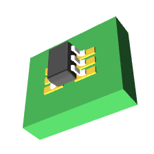 INA199B1DCKR 3D模型