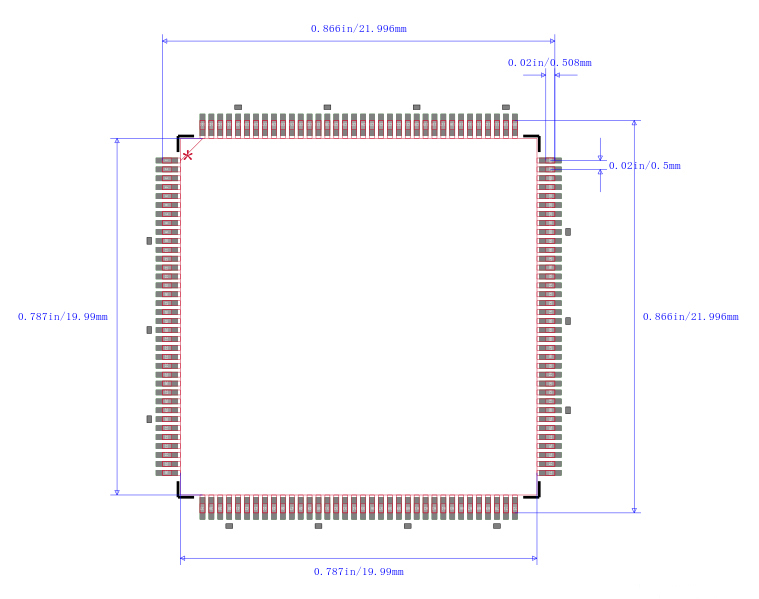 MK10FX512VLQ12封装