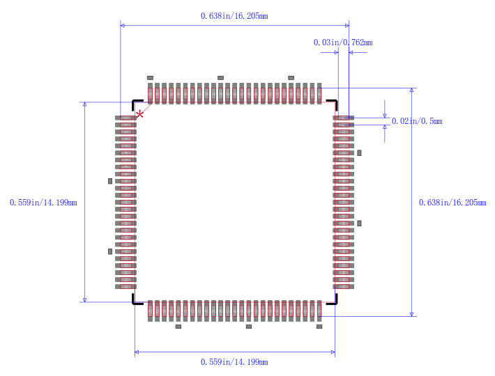 STM32F103VFT6封装