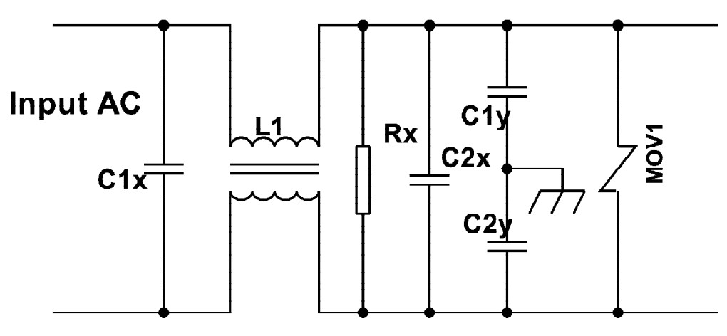 电磁滤波器电路图